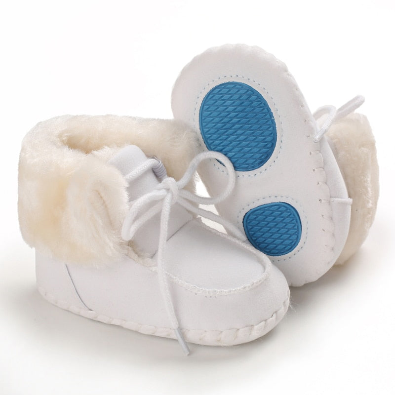 Newborn Baby Shoes Boy Girl First Walkers Cotton Comfort Soft Anti-slip