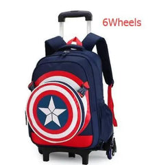 Children School Wheeled Backpack