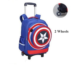 Children School Wheeled Backpack