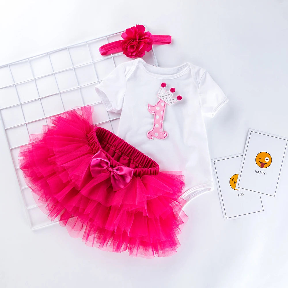 Tutu Baby Birthday Set