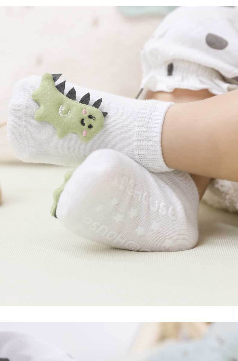 Cute baby boy girl socks kids newborn Infant Toddler Floor Socks