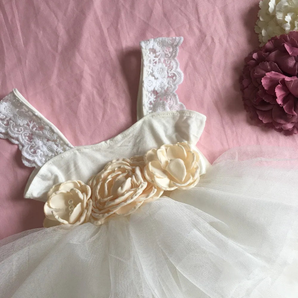 Vintage Princess Girl Birthday Party Dress