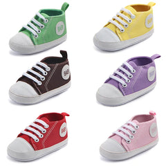 Newborn 0-12M Toddler Canvas Sneakers