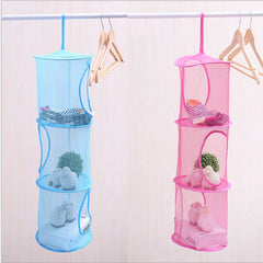 Foldable 3 Shelf Hanging Storage Net