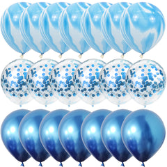 Agate Marble Balloons Set