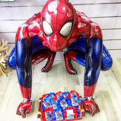 Big 3D Spiderman Iron Man Hero Aluminium Foil Balloons Birthday Party Decorations Kids Cartoon Baby Shower Supplies Gift Globos