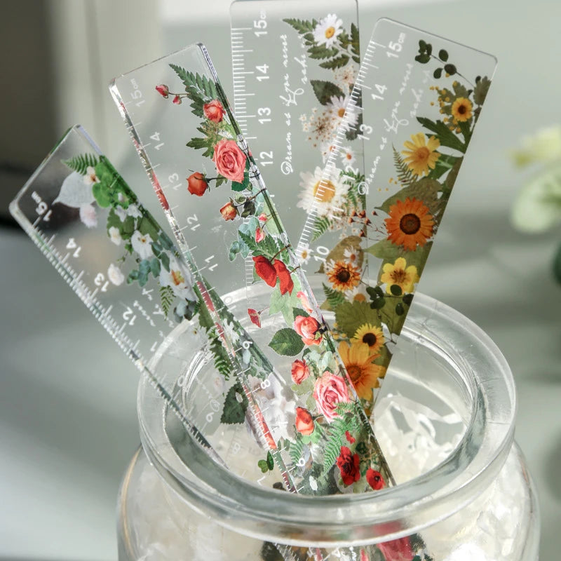 Multifunction Daisy rose Ruler