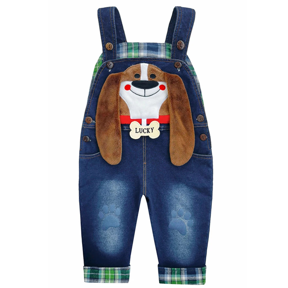 Overalls Infant Boys Girls Jeans Rompers