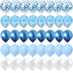 Agate Marble Balloons Set