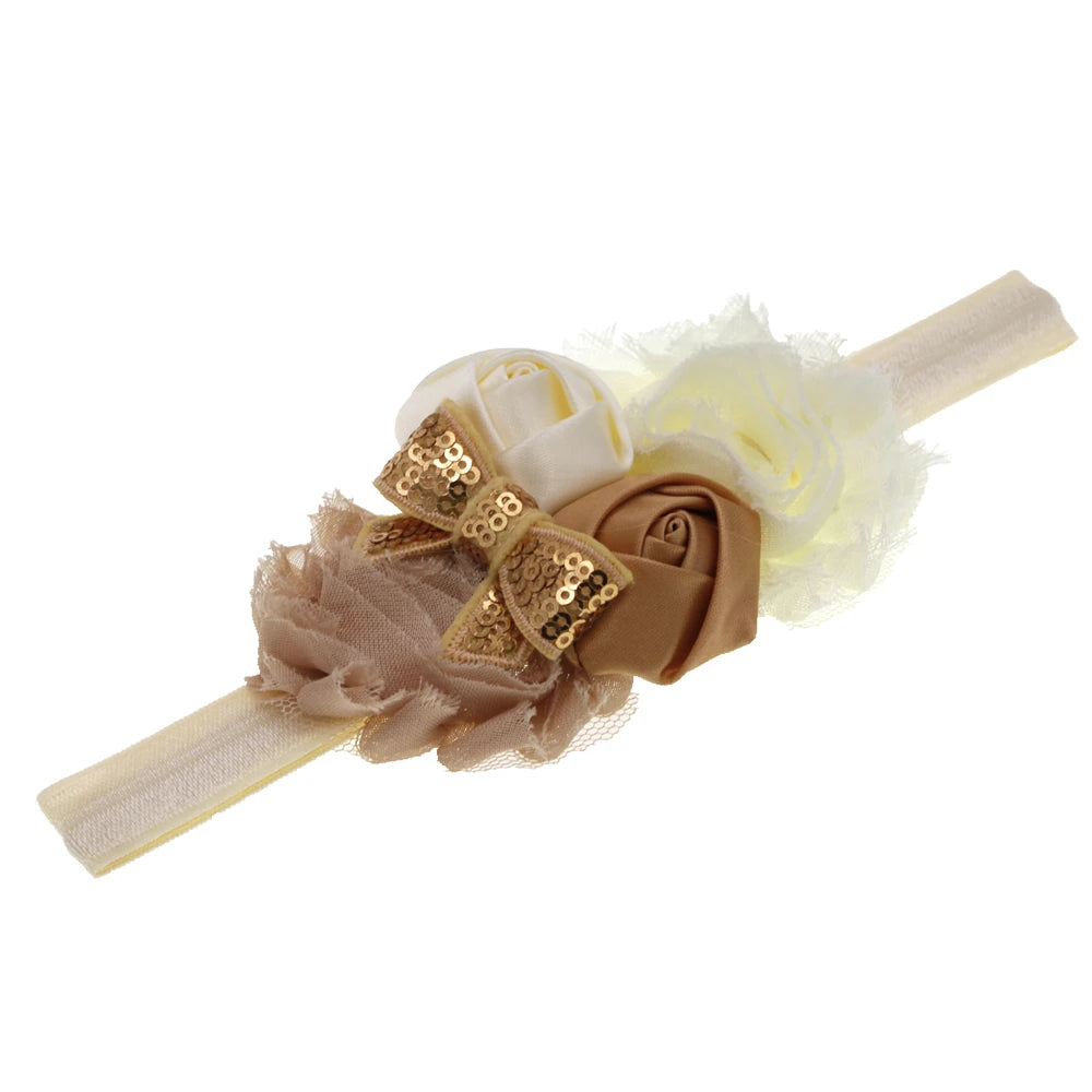 Baby Chiffon flower headband