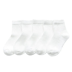 5 Pairs/Lot Children Cotton Socks