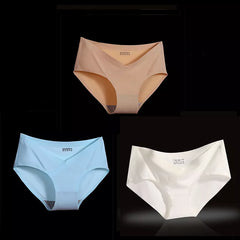 3 PCS Seamless Low Waist Pregnant Underwear