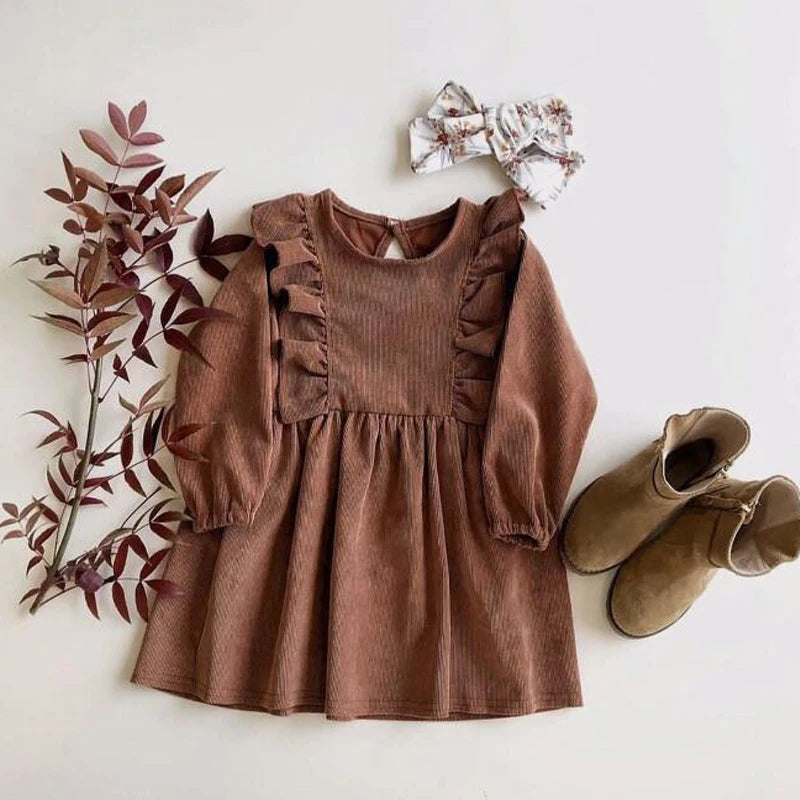 Princess Autumn Winter Toddler Girl Dress