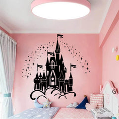 Castle Under The Stars Wall Sticker