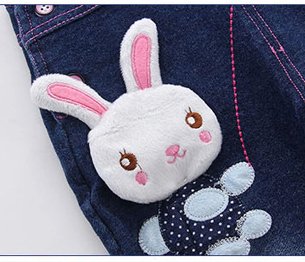 Overalls Infant Boys Girls Jeans Rompers