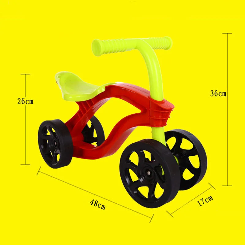 4 Wheels Children's Push Scooter