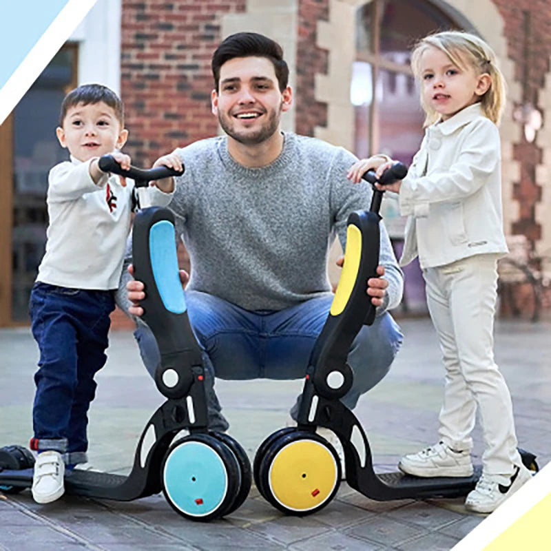 Foldable Children Scooter Tricycle