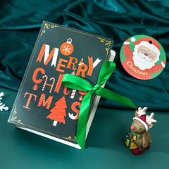 Book Shape Christmas Candy Boxes