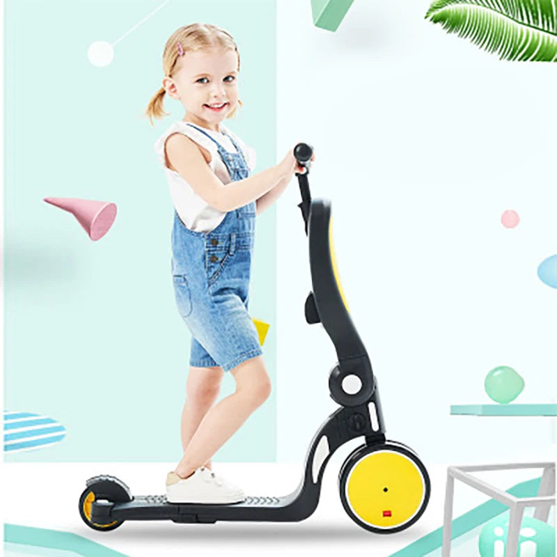 Foldable Children Scooter Tricycle