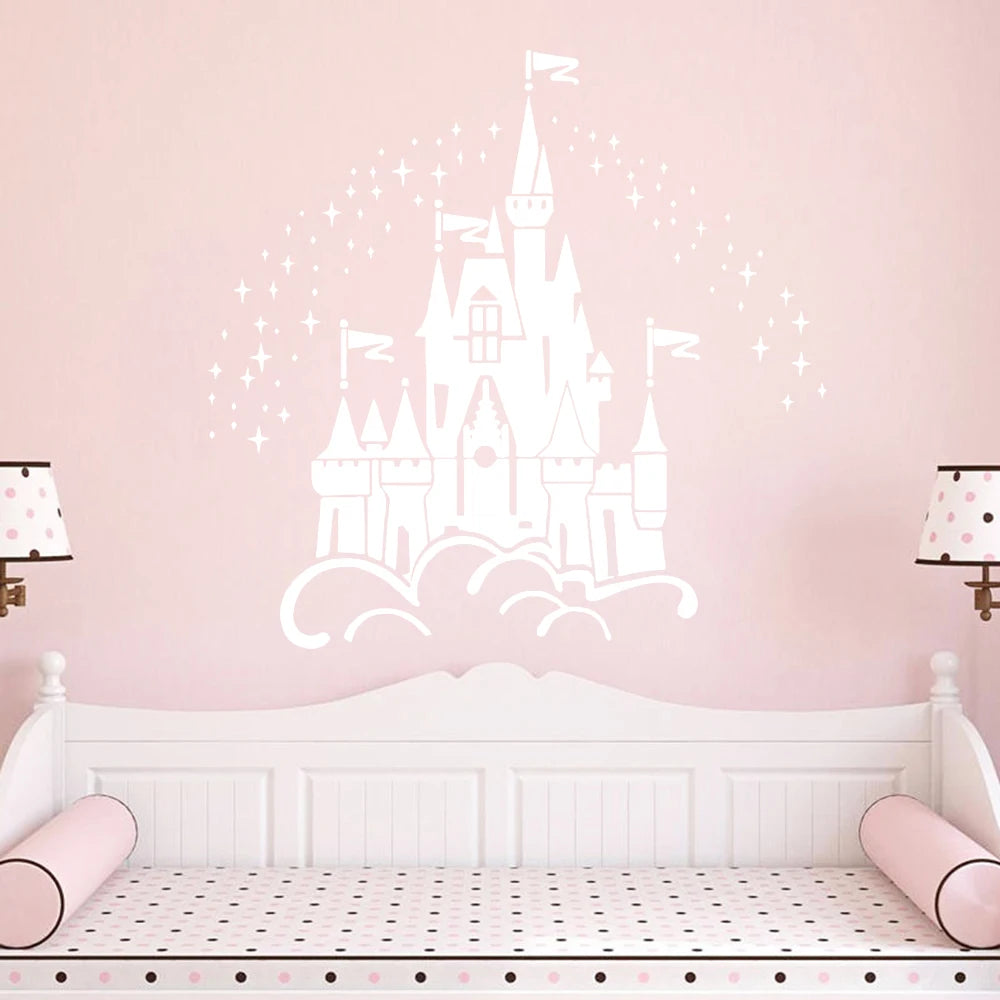 Castle Under The Stars Wall Sticker