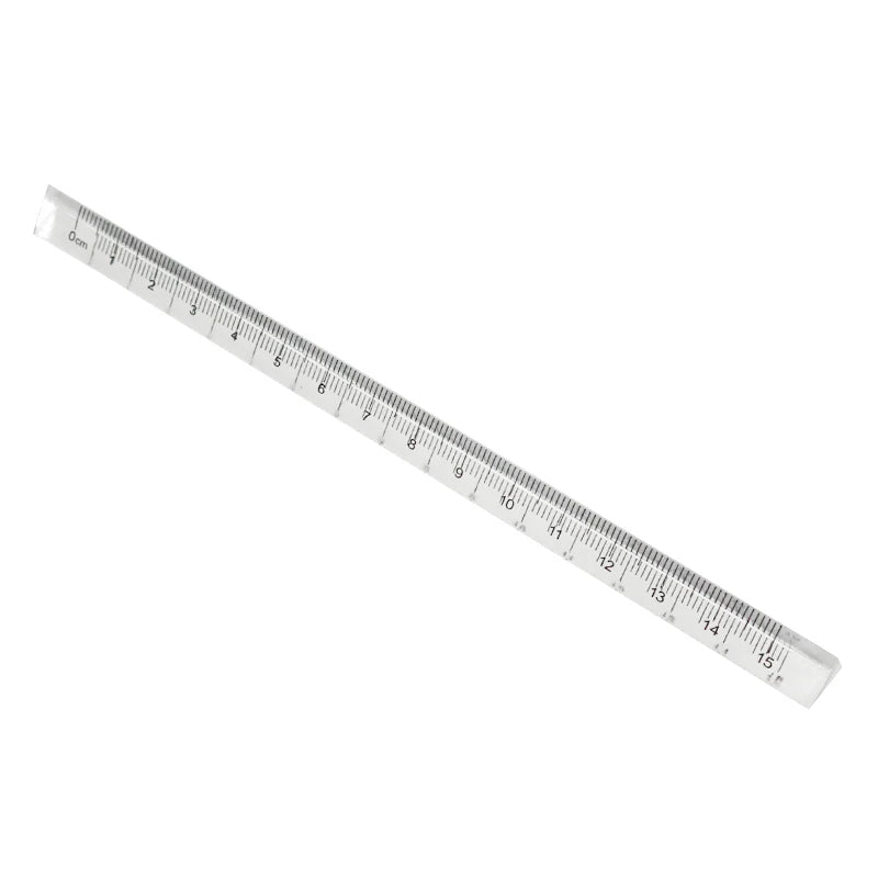 1PC Transparent Triangle Ruler