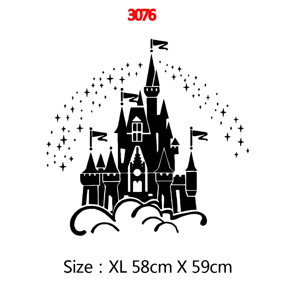 Castle Under The Stars Wall Sticker