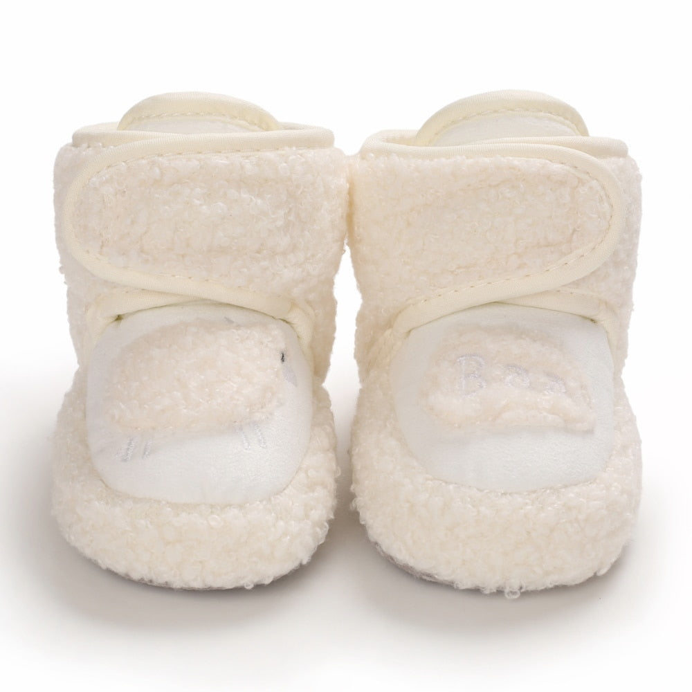 Newborn Baby Shoes Boy Girl First Walkers Cotton Comfort Soft Anti-slip