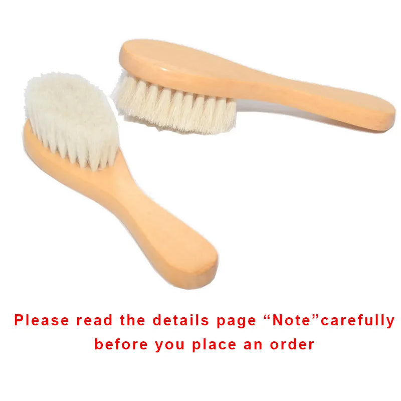 New Baby Care Pure Natural Wool Hair Brush