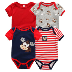 Kokie Short-Sleeve Baby Jumpsuit