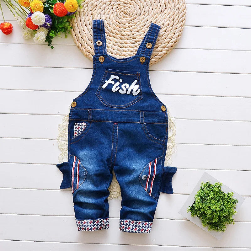 Denim Overalls Baby Jeans Pants