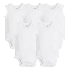 5 PCS/LOT Newborn Baby Sleeveless