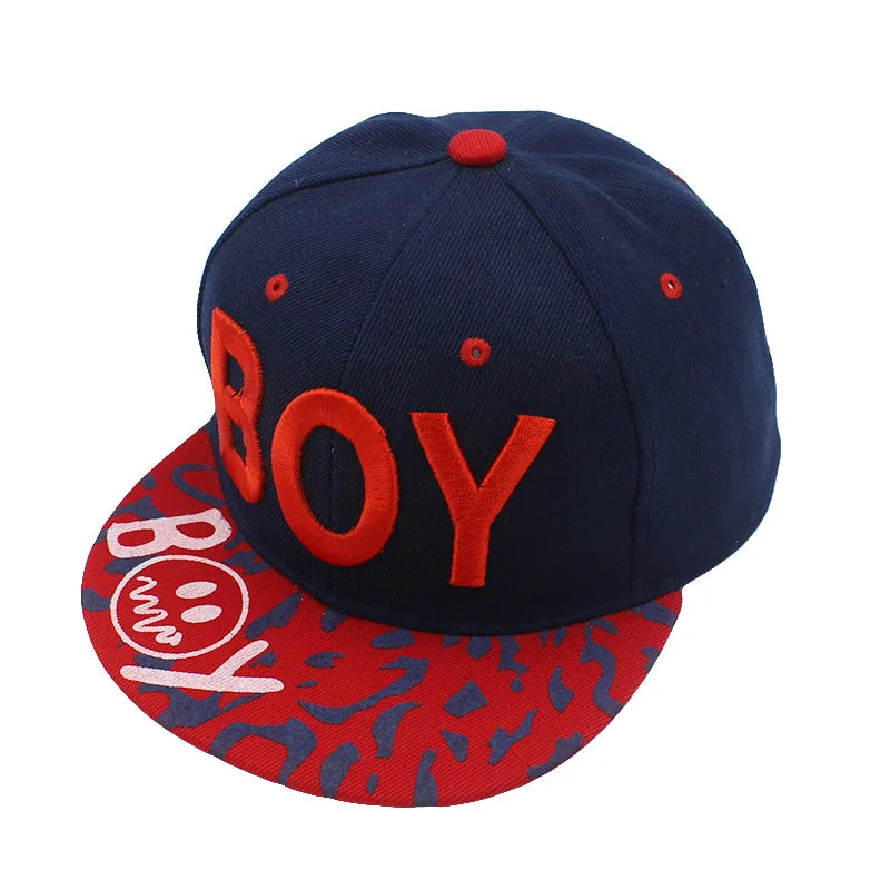 Baby 3D Letter BOY Cap