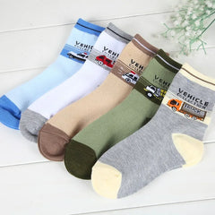 5 pair /1 lot spring & autumn kids socks