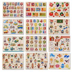 Montessori wooden Toys Puzzle