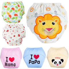 5Pcs Baby Training Cotton Reusable Pants