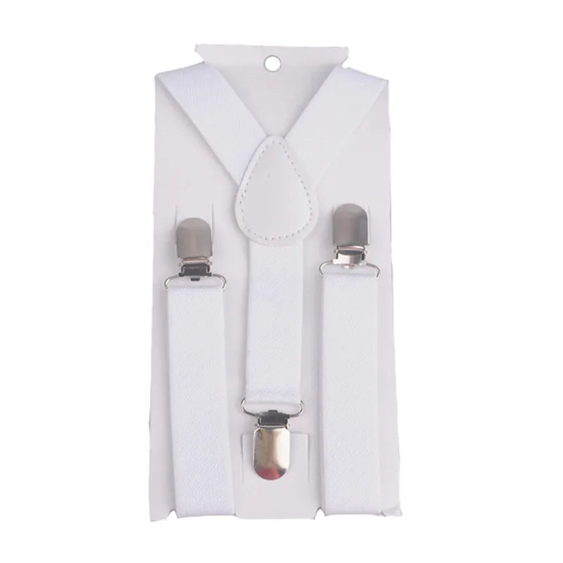 Children Clip-on Adjustable Elastic Suspenders