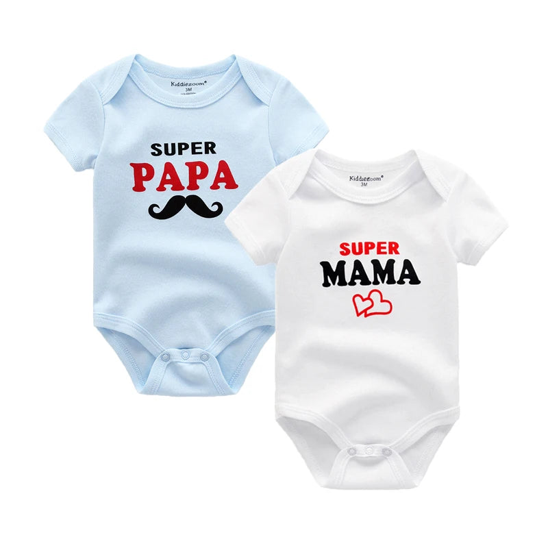 2PCS Newborn Baby Rompers