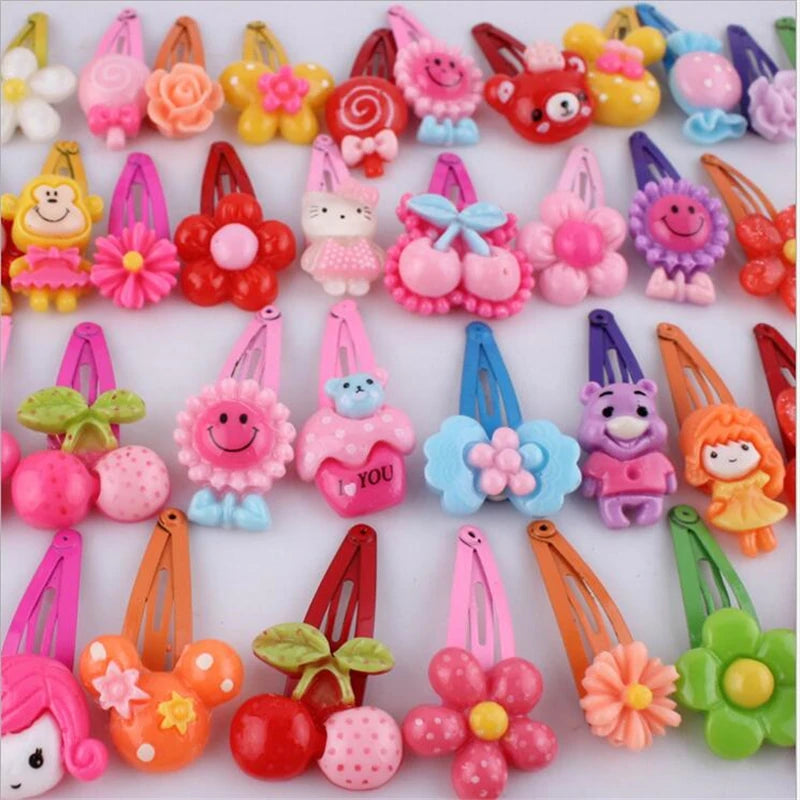 Barrette Baby Flower Hair Clips