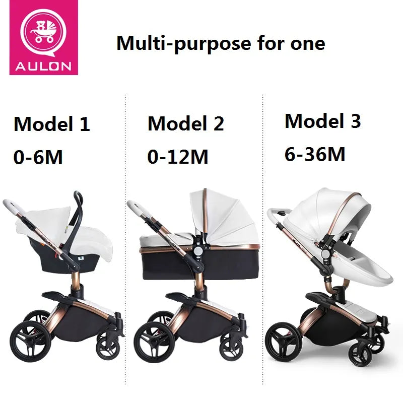 Aulon Baby Stroller 3 in 1