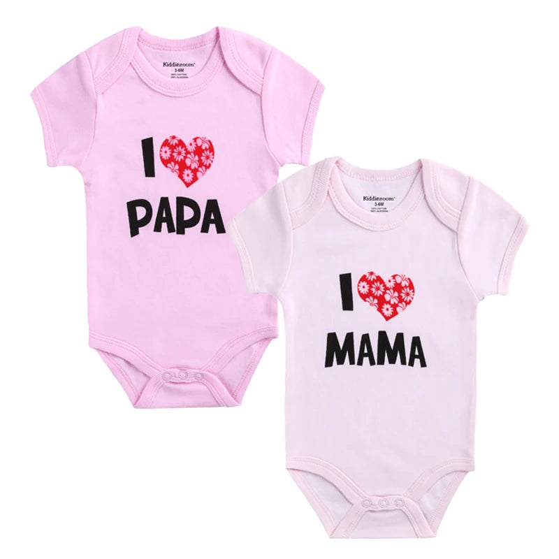 2PCS Newborn Baby Rompers