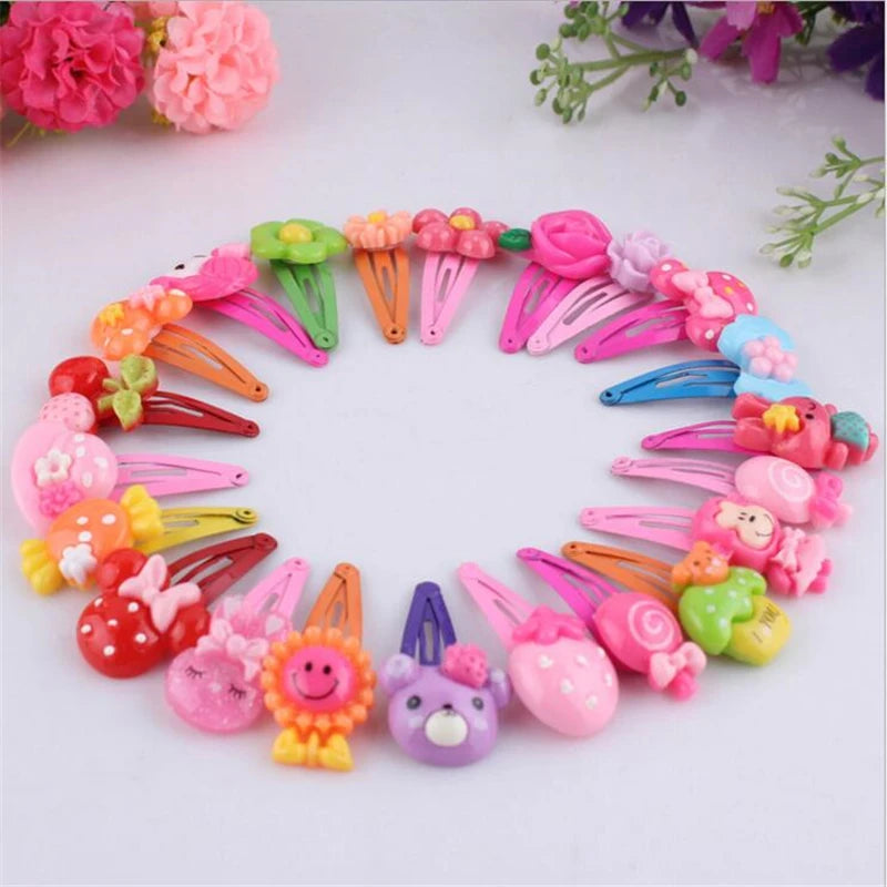 Barrette Baby Flower Hair Clips