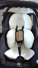 Baby stroller, cushion & car seat