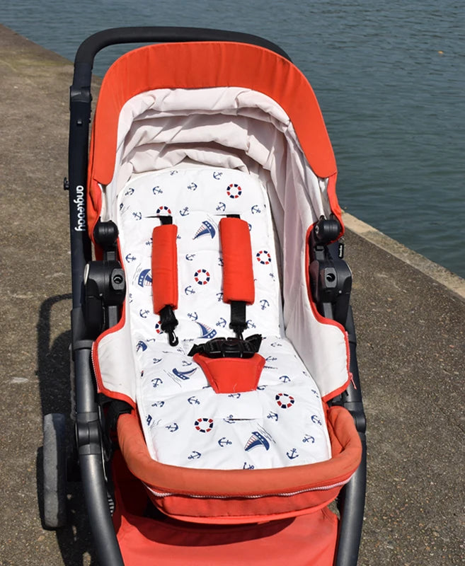 Baby stroller, cushion & car seat