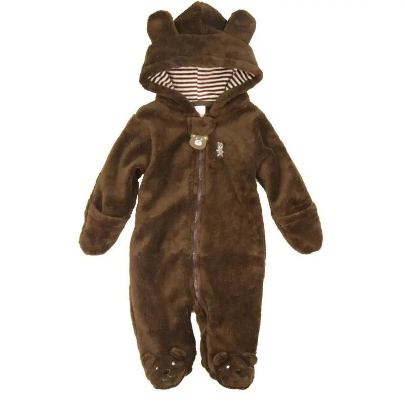 Bear style Baby Hoodies Rompers