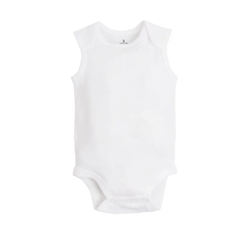 5 PCS/LOT Newborn Baby Sleeveless