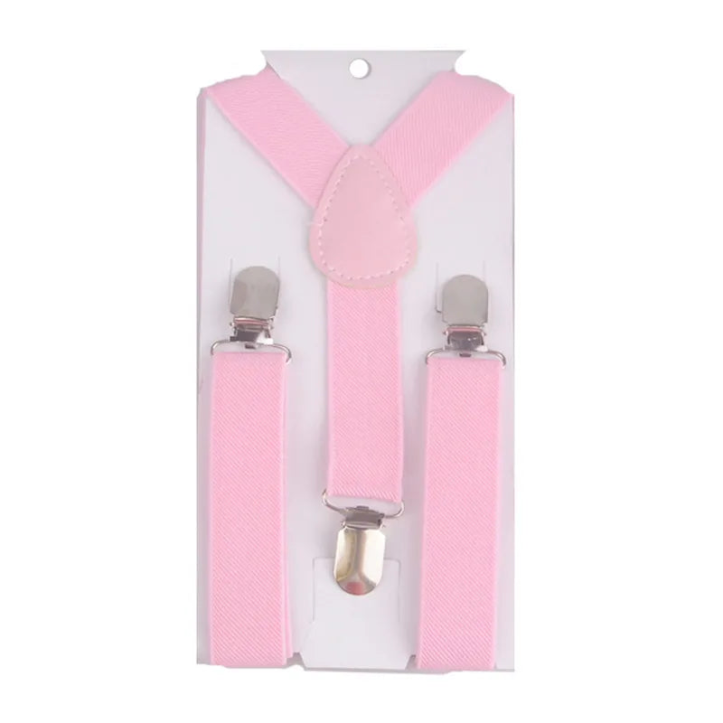 Children Clip-on Adjustable Elastic Suspenders