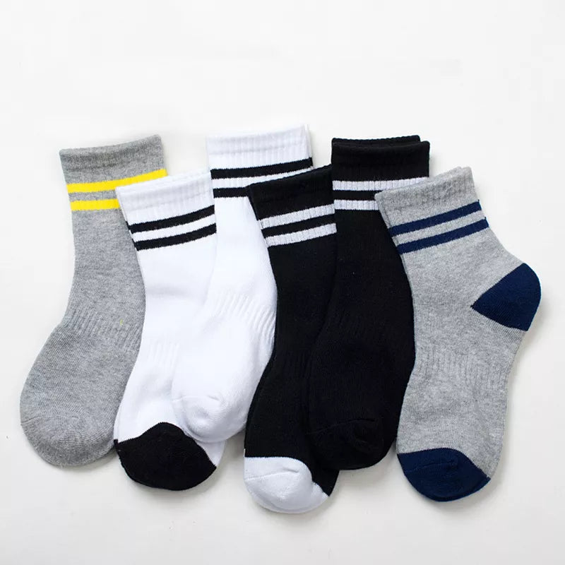 Casual 5 pairs Children Socks