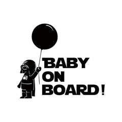 Cool Car Decoration Baby On Board Sticker