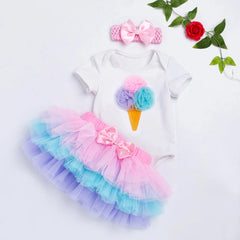 Tutu Baby Birthday Set