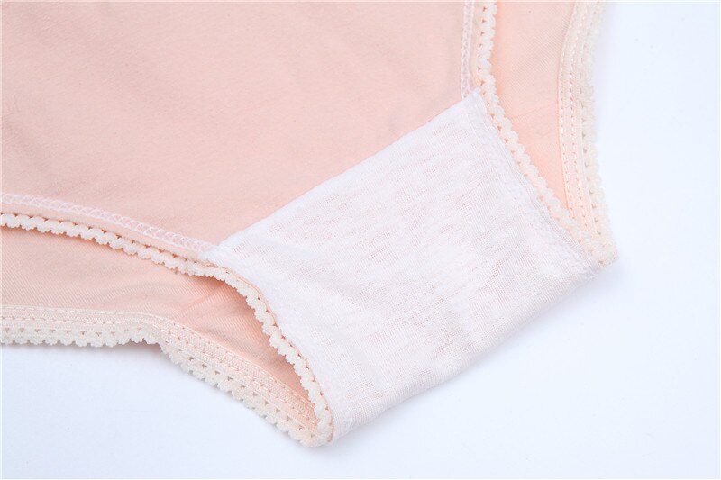 4Pcs/Lot Cotton Maternity Underwear Panty Pregnant Brief High Waist